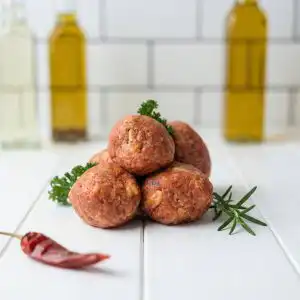 BBQ Beef Rissoles