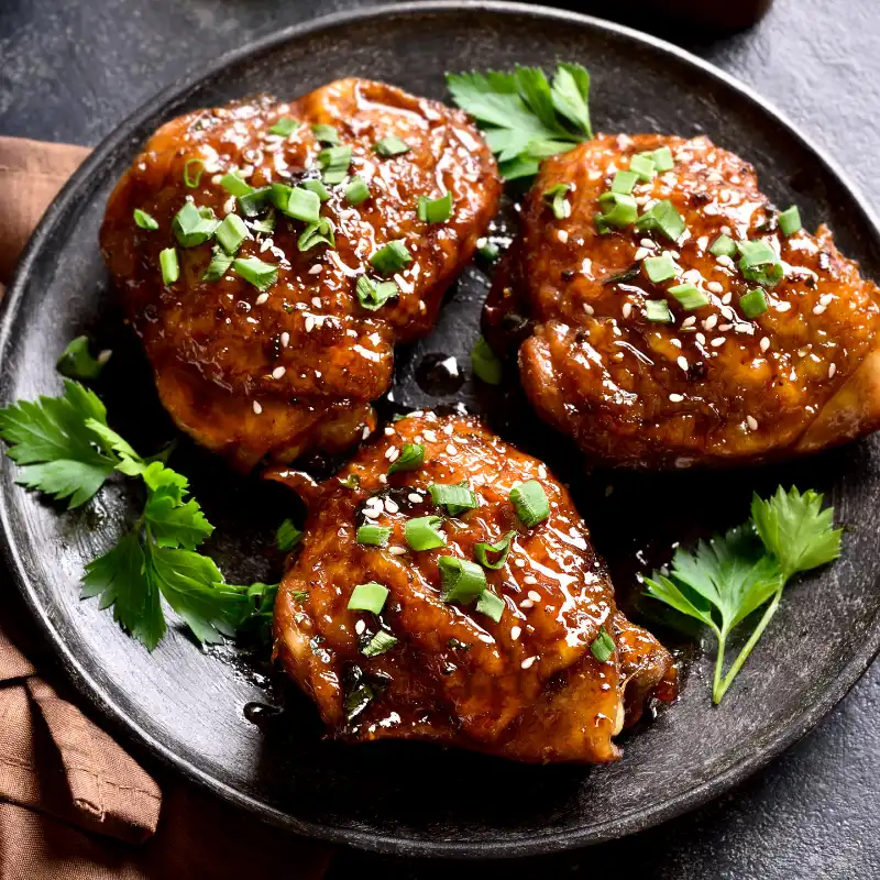 Chicken Thigh Fillets 3 Baked Chicken thighs
