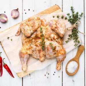 Butterflied BBQ Chicken