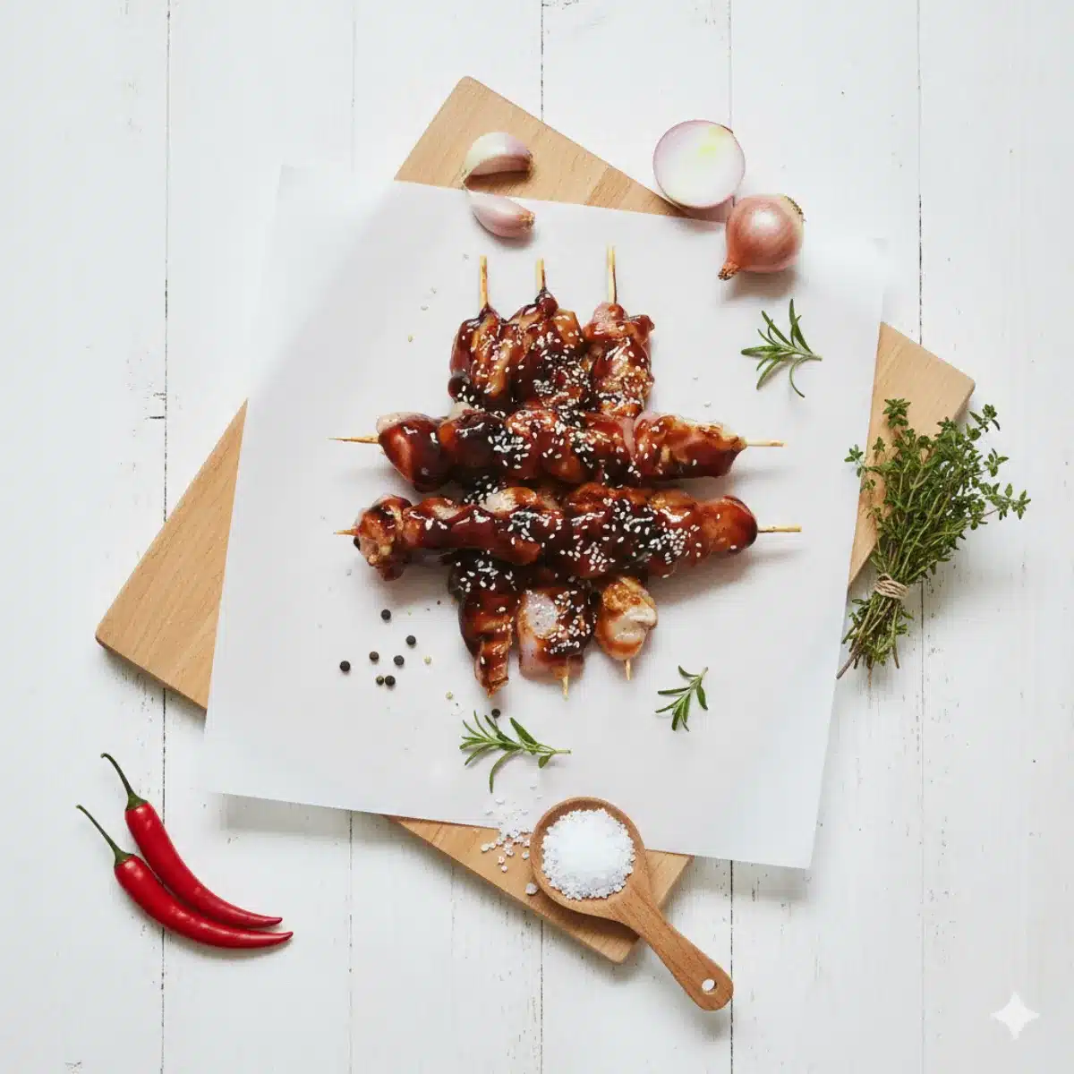 Honey Soy Kebabs