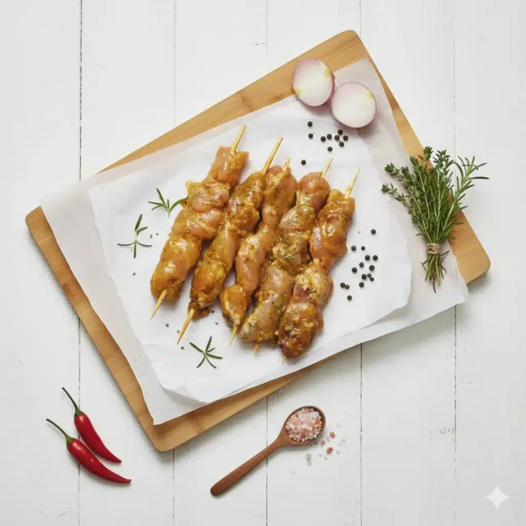 Satay Chicken Kebabs