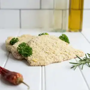 Crumbed Pork Schnitzel