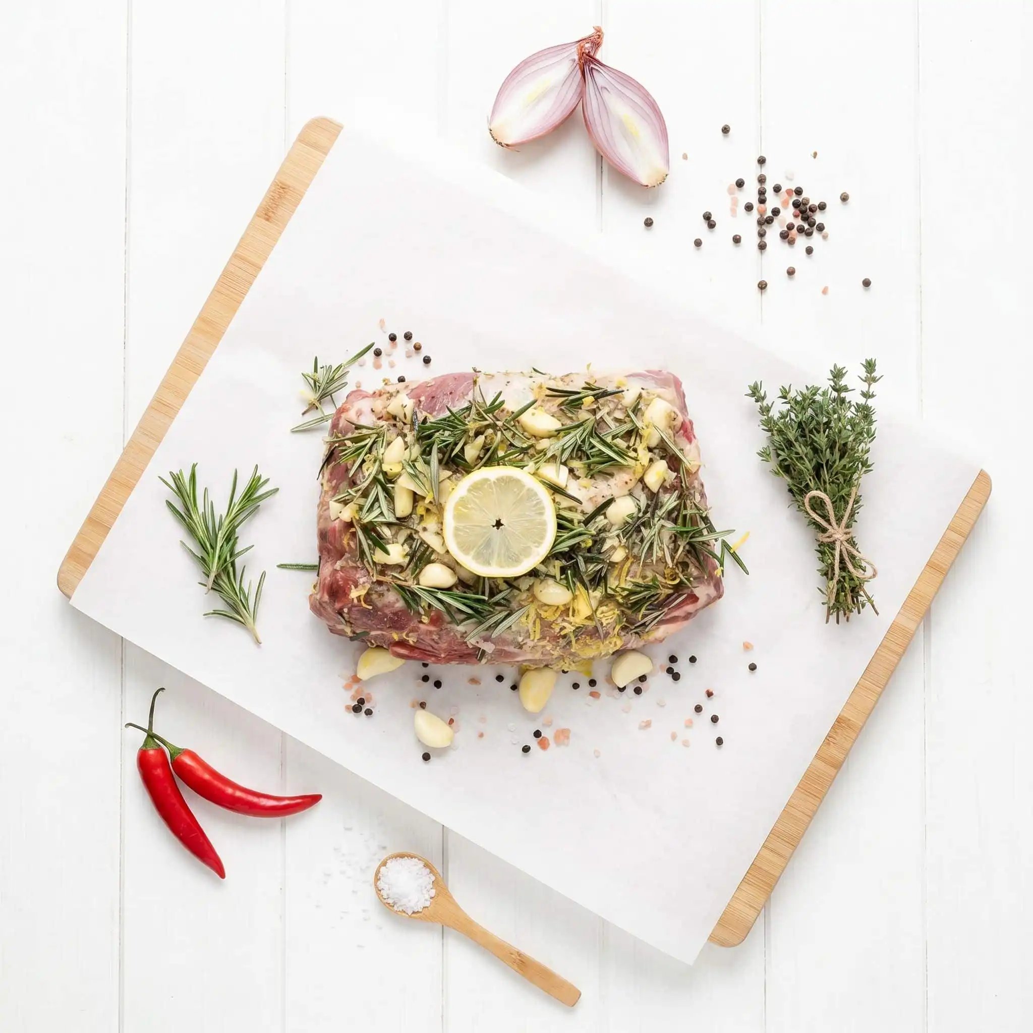 Greek Style Lamb Shoulder (bone In) 3 Greek Style Lamb Shoulder
