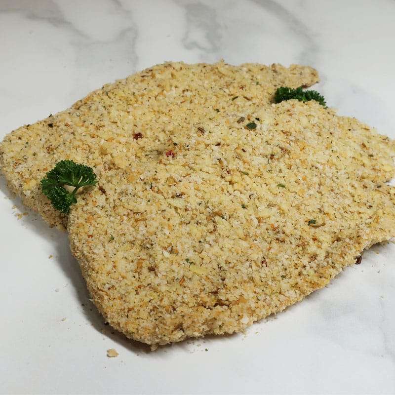 Crumbed Herb and Garlic Chicken Schnitzel 2 Herb and Garlic Chicken Schnitzel