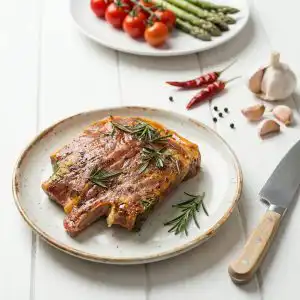 Honey Mint and Rosemary Lamb Chops