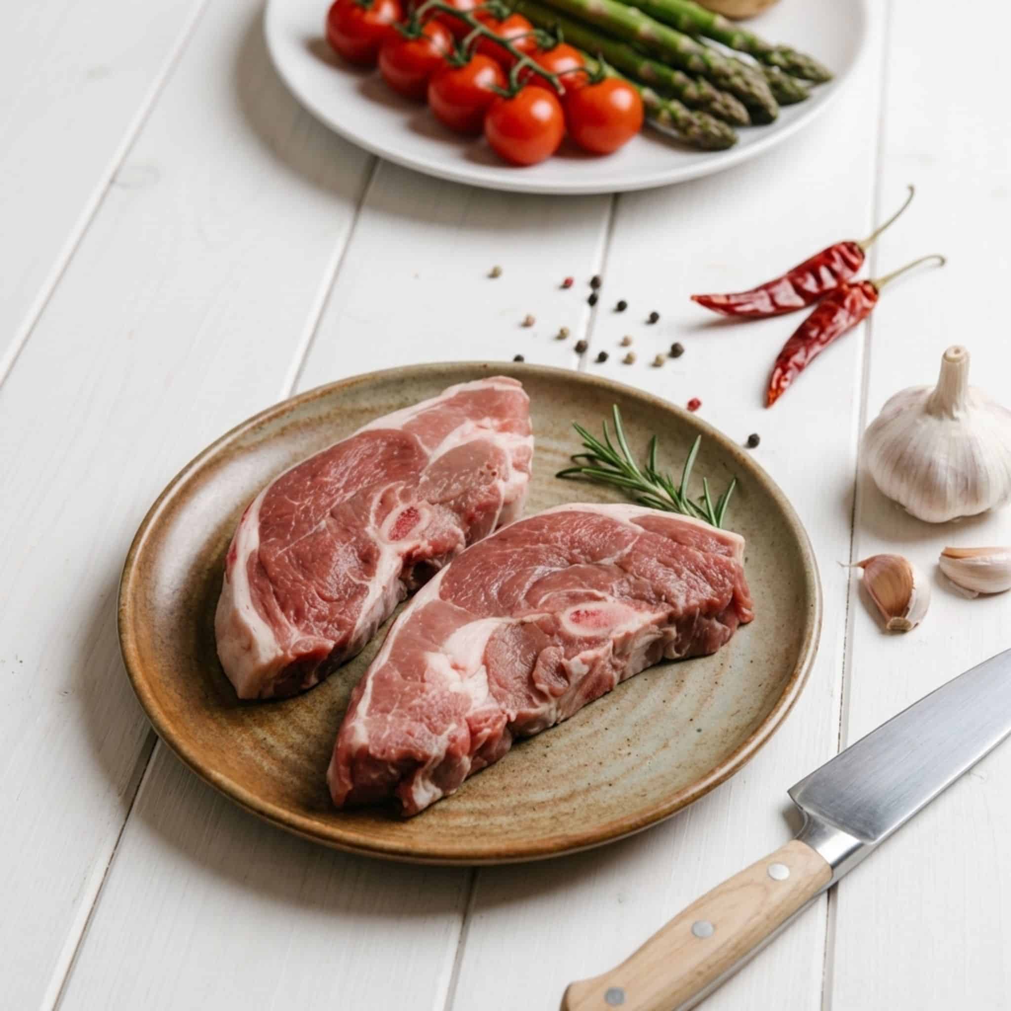 Lamb Chump Chops 3 Lamb Chumb Chops