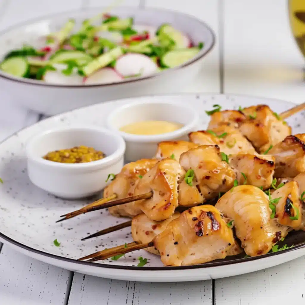 Satay Chicken Kebabs
