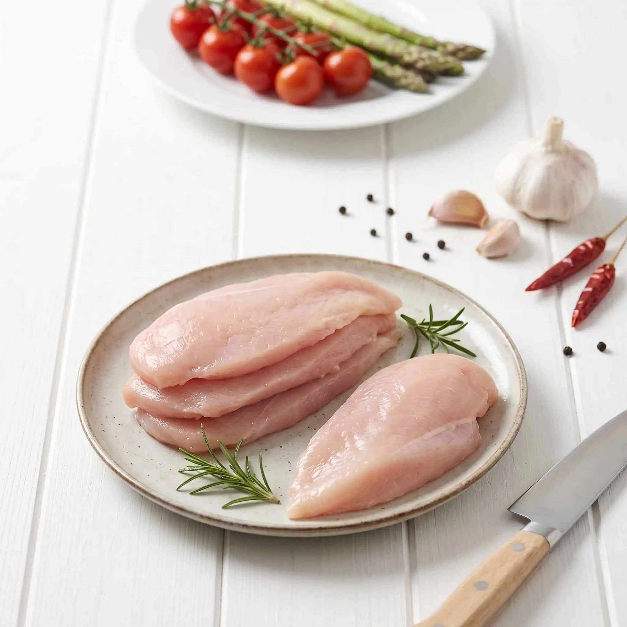 Thin Sliced Chicken Breast 3 Thin Sliced Chicken Breast