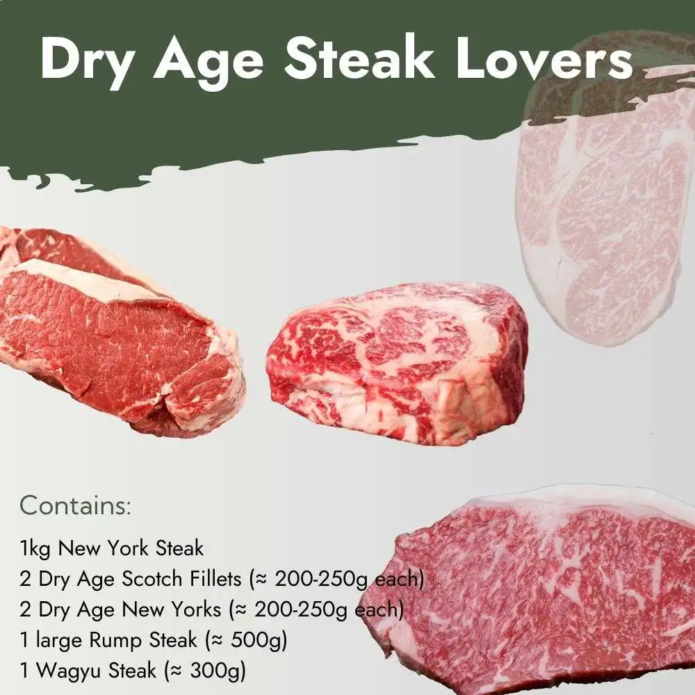 Dry Age Steak Lovers Meat Pack 2 Dry Age Steak Lovers Meat Pack