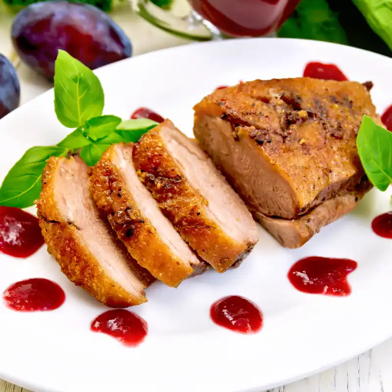 Duck Breasts 3 Duck Breast with Plum Sauce