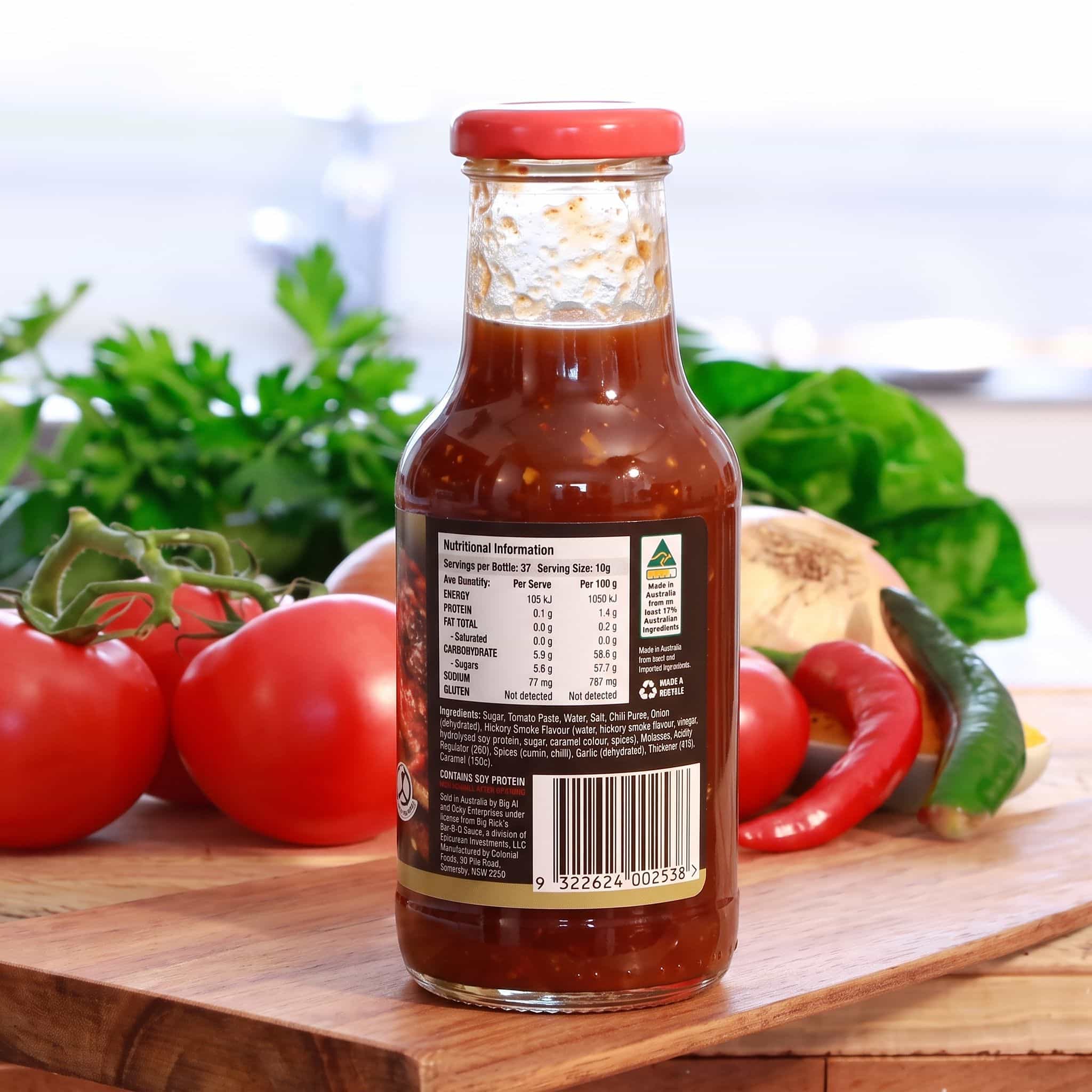 Big Ricks Hot As BBQ Sauce 2 Big Ricks Hot As