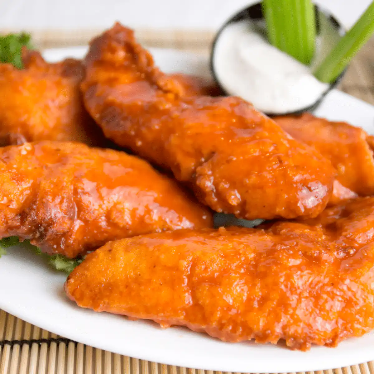 Chicken Tenderloins 3 Buffalo Coated Chicken Tenderloins