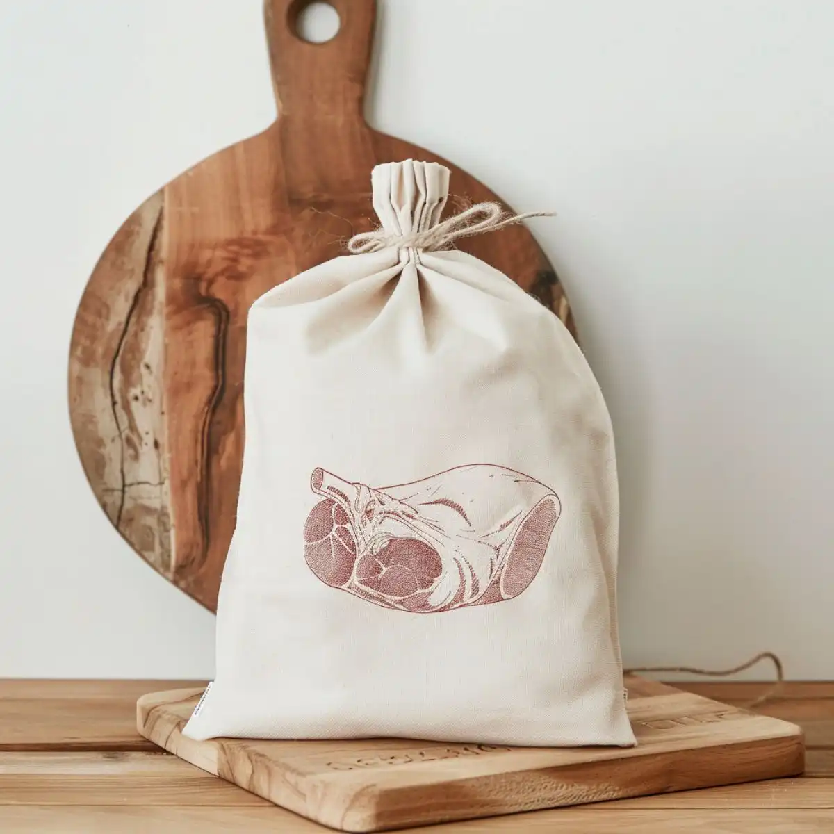 ham bag by chopping boards