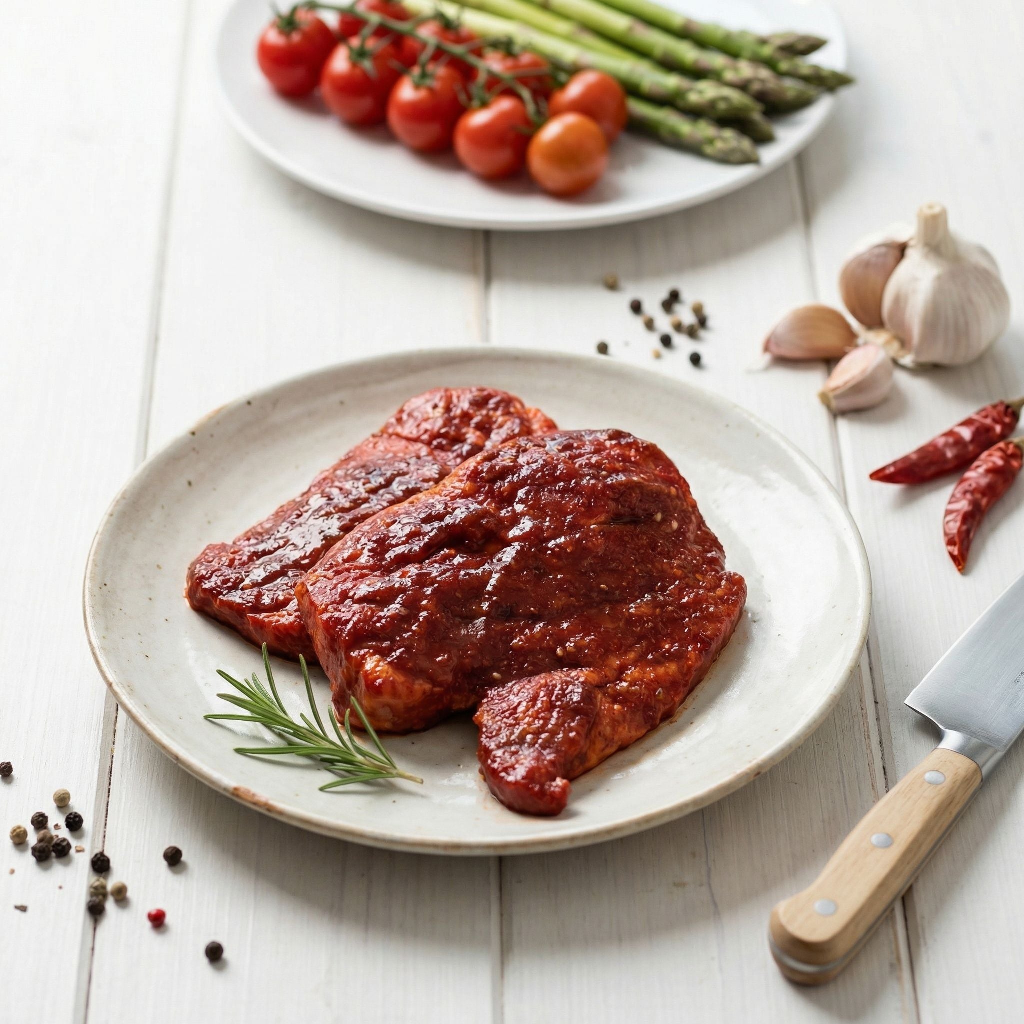 Marinated Pork Scotch Fillet 2 Marinated Pork Scotch Fillet