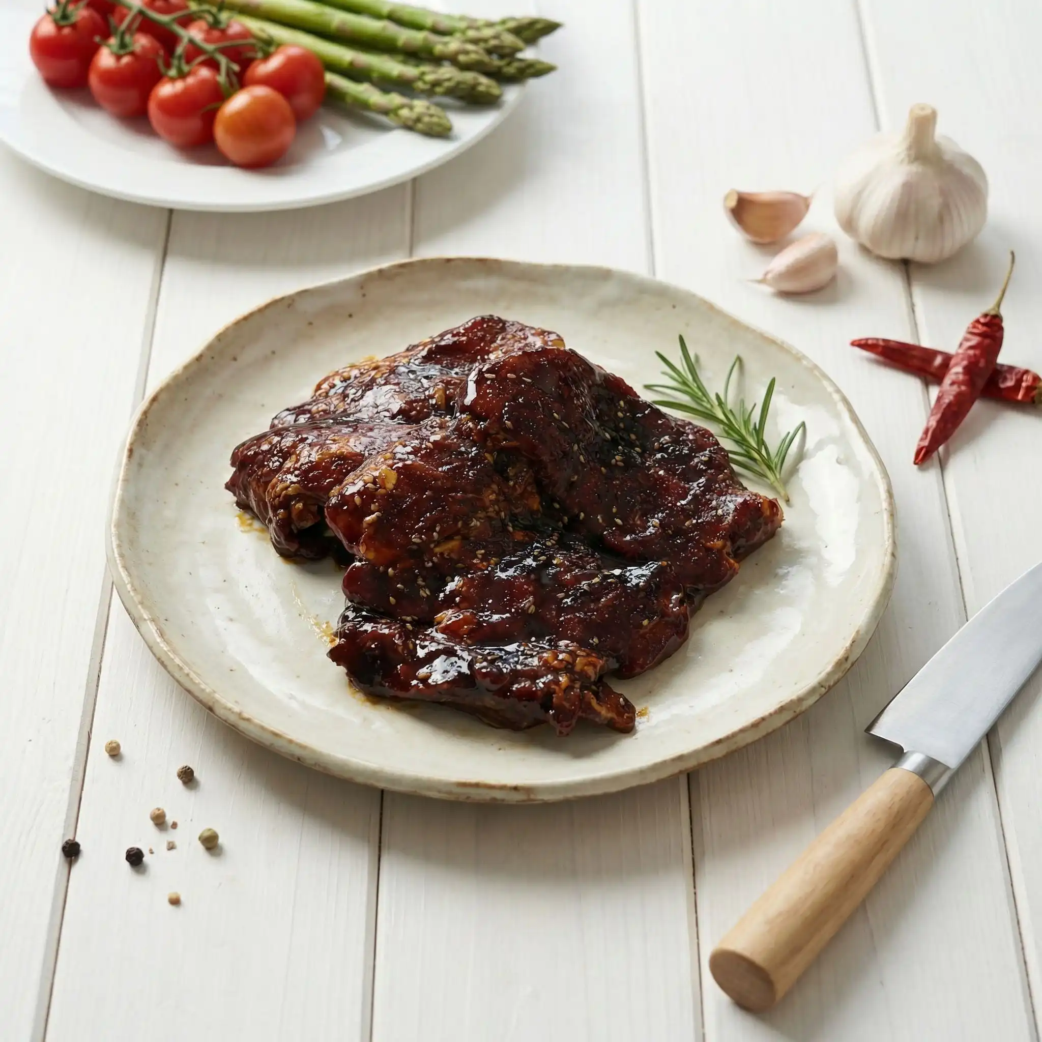 Marinated Pork Scotch Fillet 4 Marinated Pork Scotch Fillet