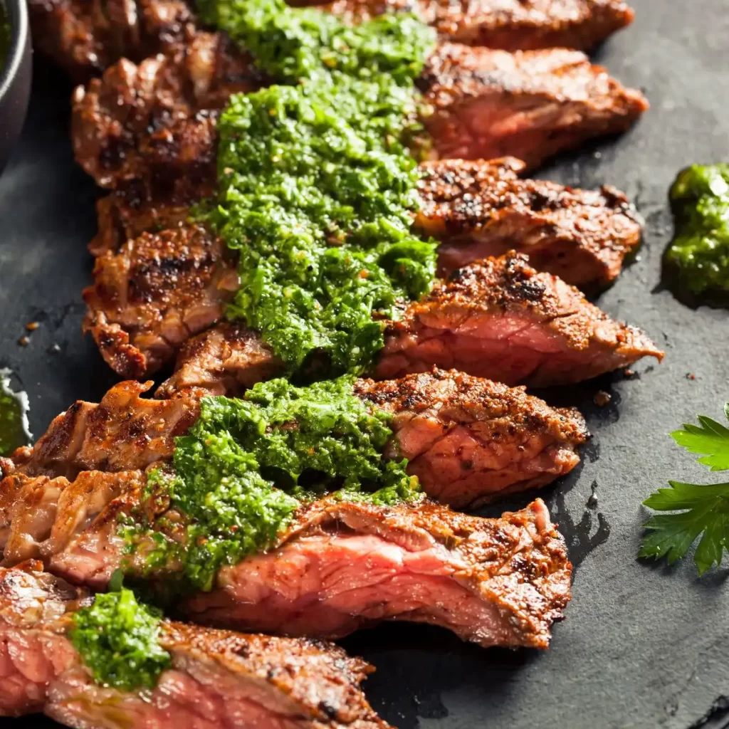 Skirt Steak with Chimmichurui