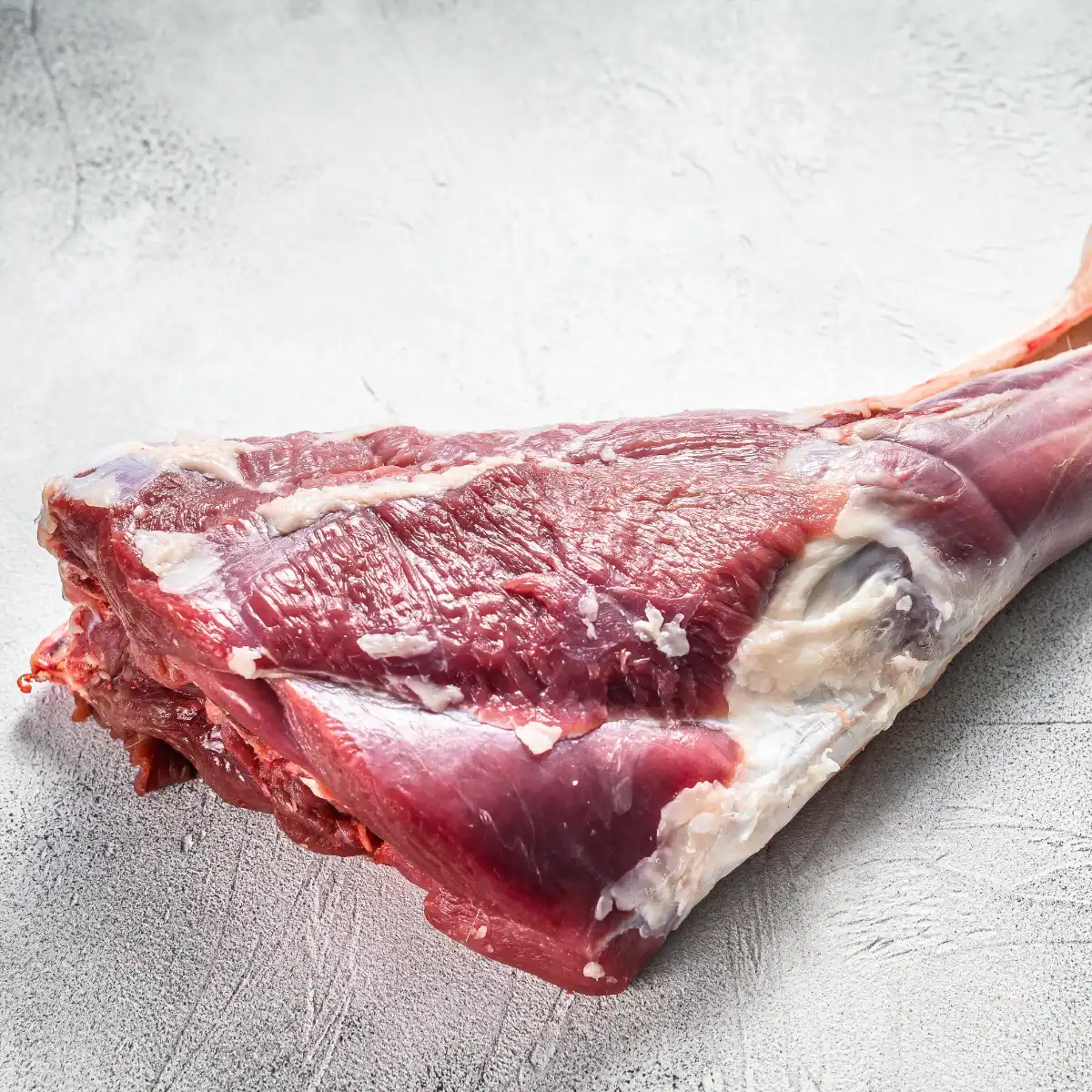 Diced Bone-in Goat 2 raw goat leg