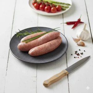 Cheeseburger Sausages