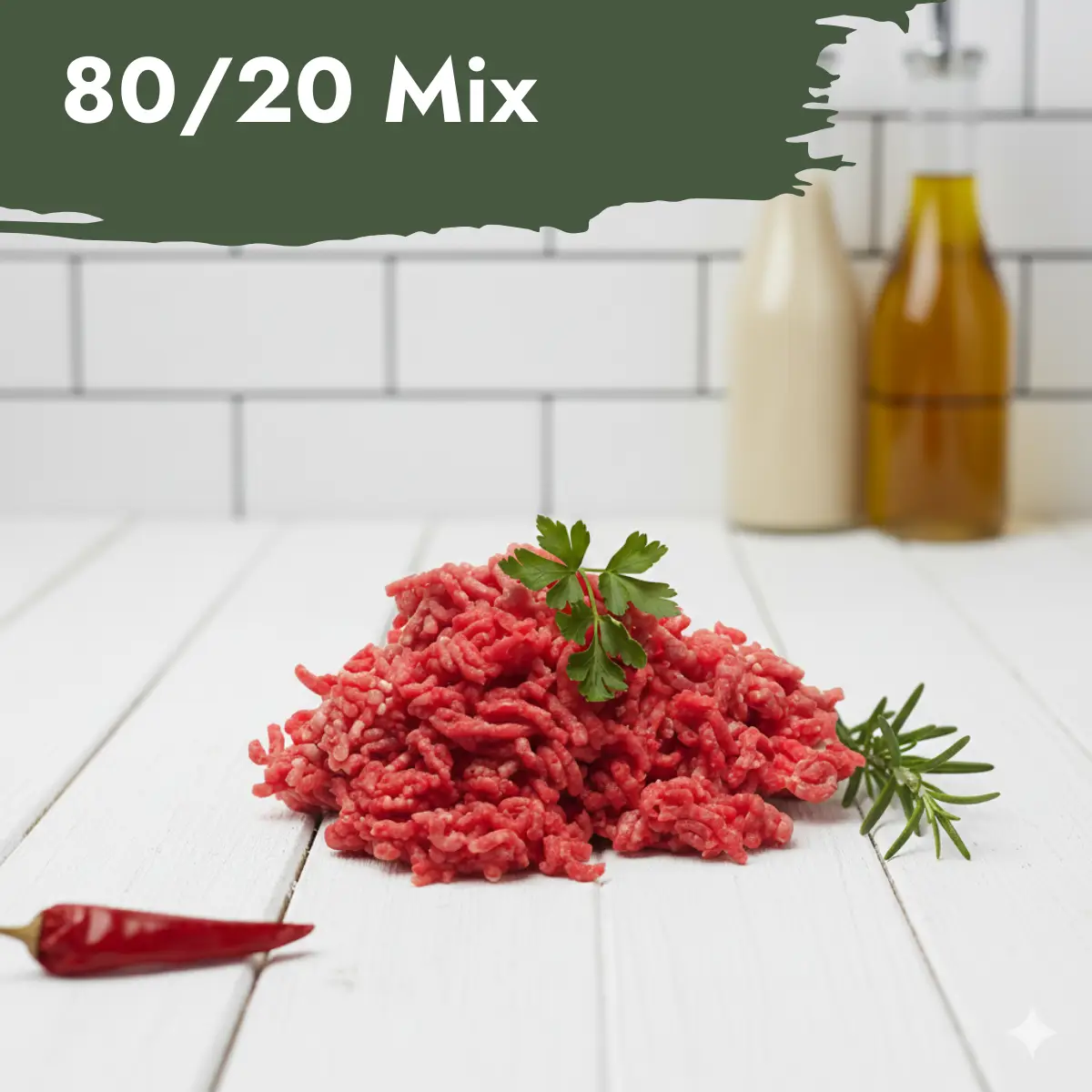 Hamburger Mince 2 Hamburger Mince 80/20 Mix