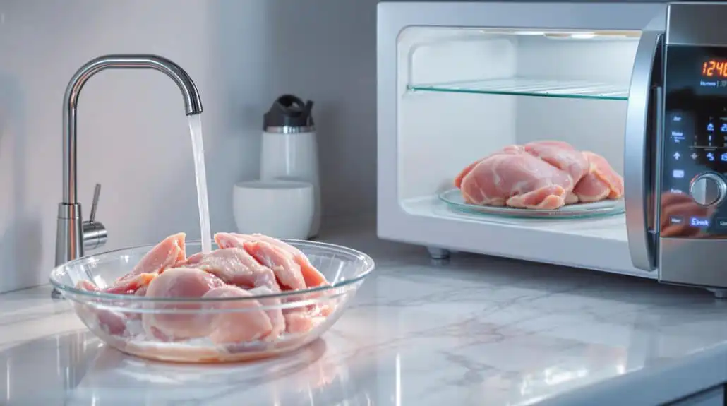 safe meat thawing techniques
