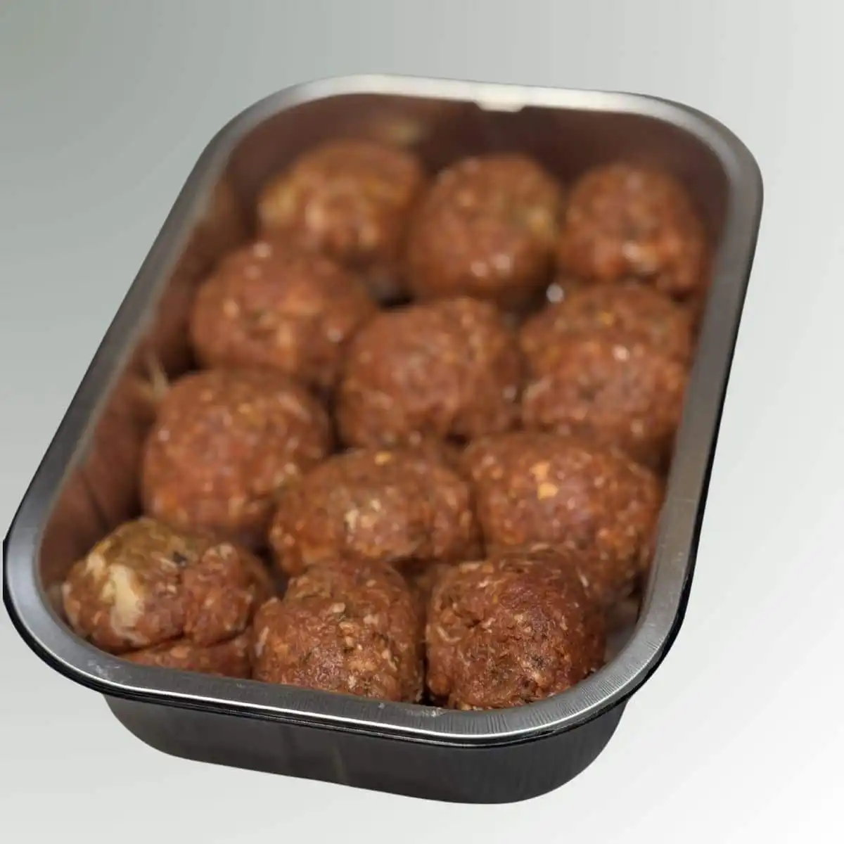 BBQ Beef Meatballs and Sauce 2 BBQ Beef Meatballs Pre Sauce
