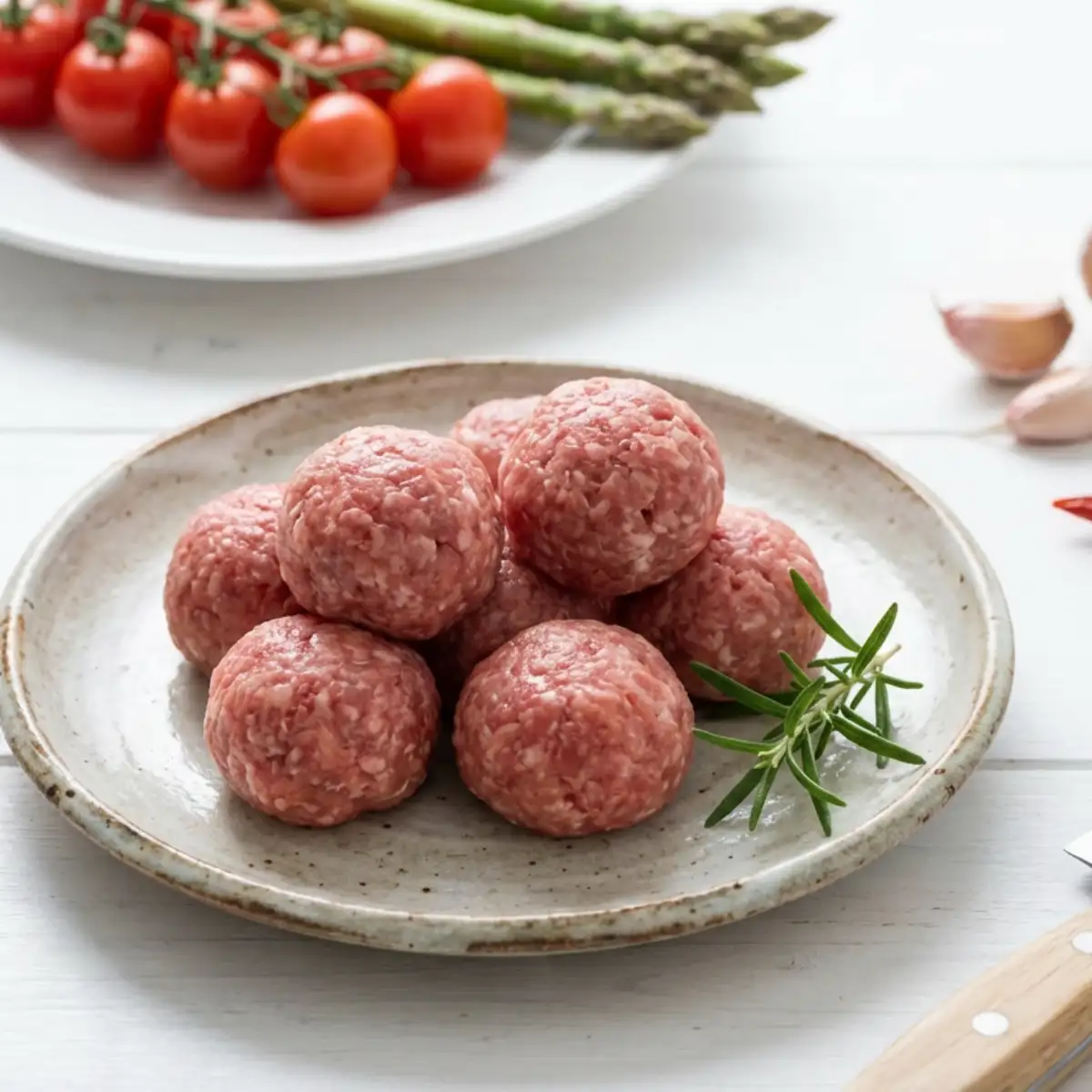 Italian Meatballs Raw