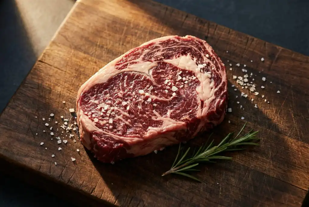 The Complete Guide to Australian Beef Cuts: How the Carcass Breaks Down 3 Raw scotch fillet on wooden board