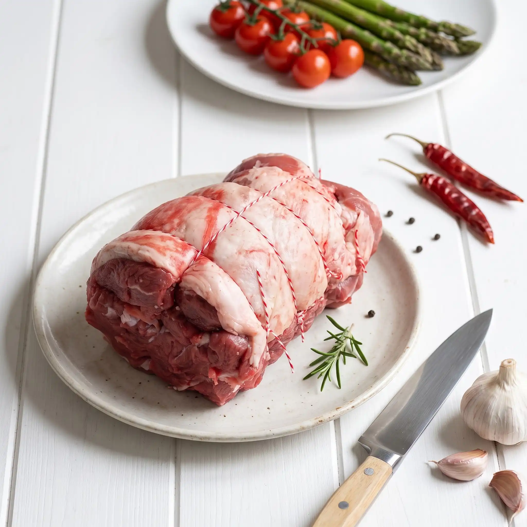 Boneless Rolled Lamb Shoulder 2 Rolled Lamb Shoulder – Look Left
