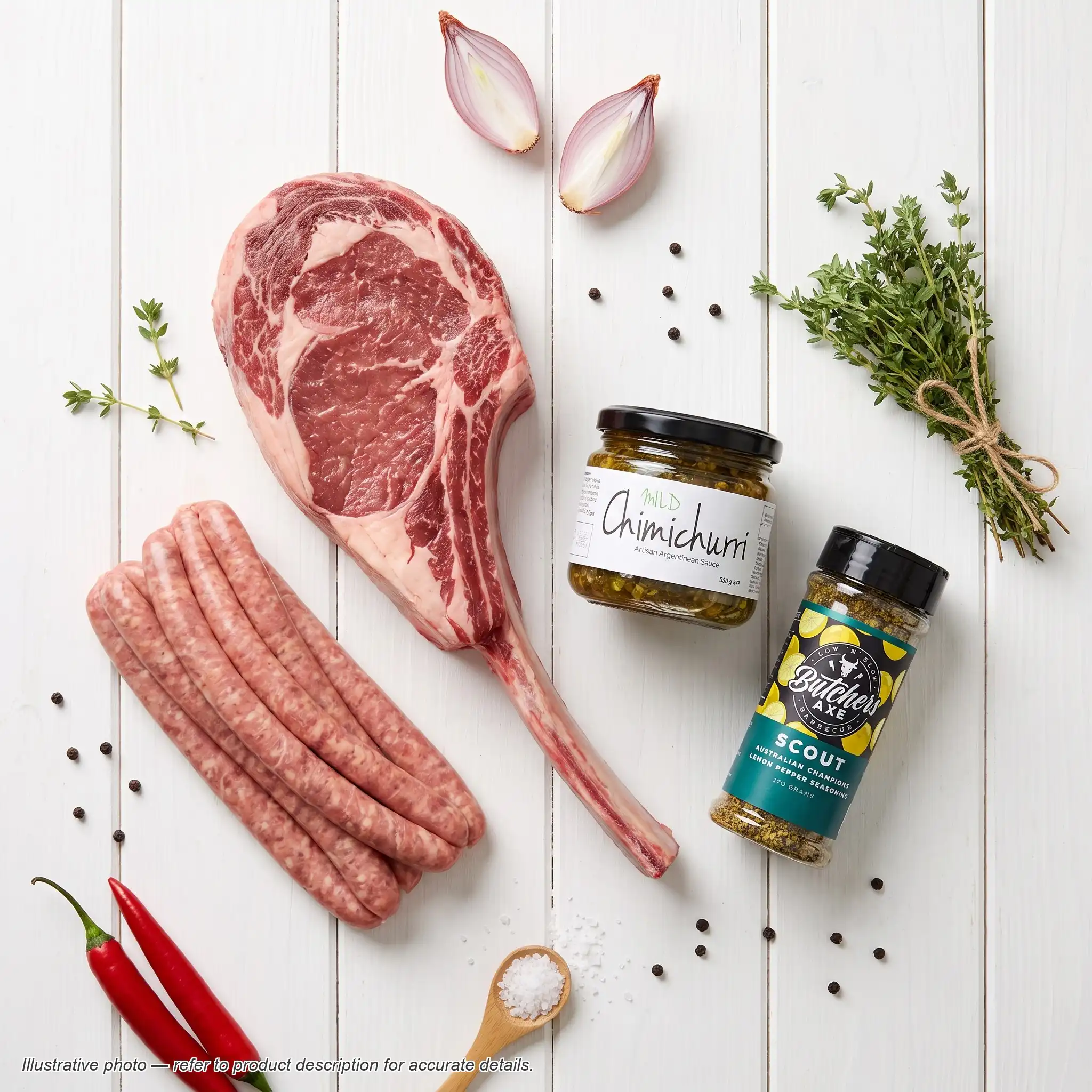Tomahawk Gift Pack 1 Tomahawk Gift Pack - Overhead